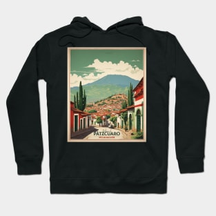 Patzcuaro Michoacan Mexico Vintage Tourism Travel Hoodie